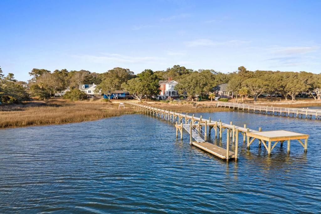 Dolphin Cove - Whole Waterfront House With Dock Villa Ocean Isle Beach Exterior photo