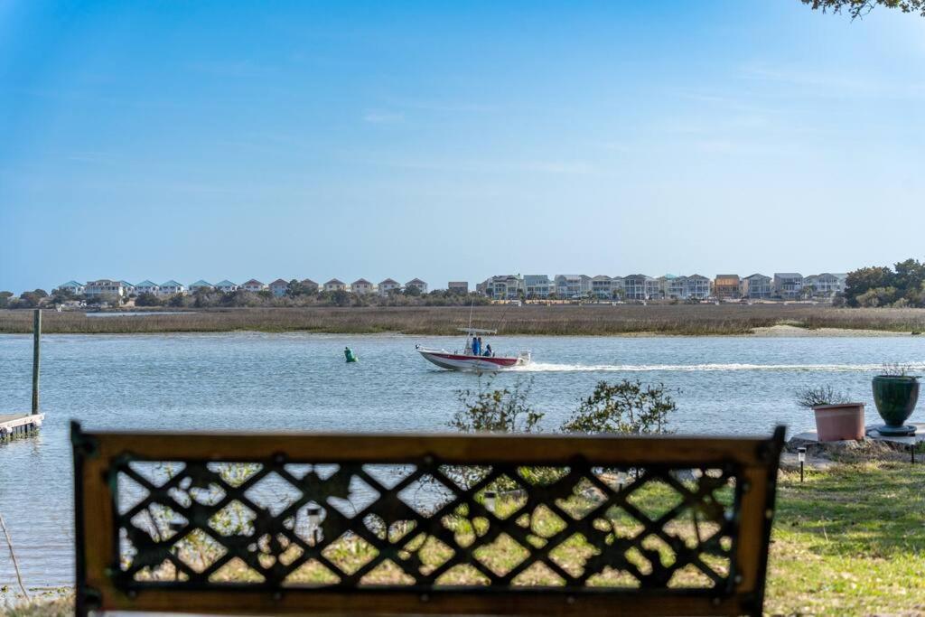 Dolphin Cove - Whole Waterfront House With Dock Villa Ocean Isle Beach Exterior photo