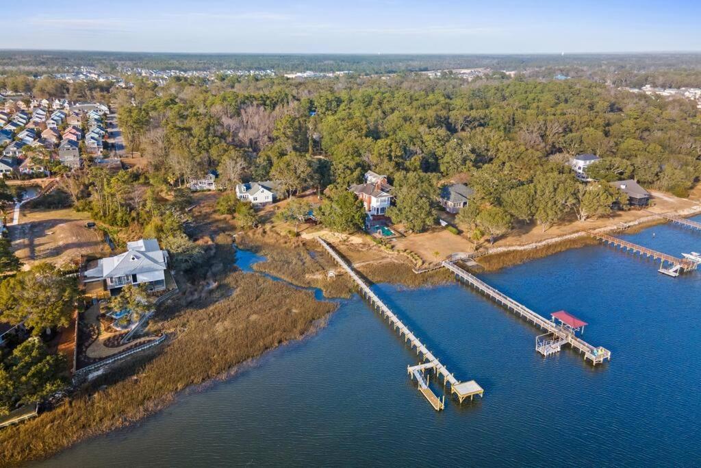 Dolphin Cove - Whole Waterfront House With Dock Villa Ocean Isle Beach Exterior photo