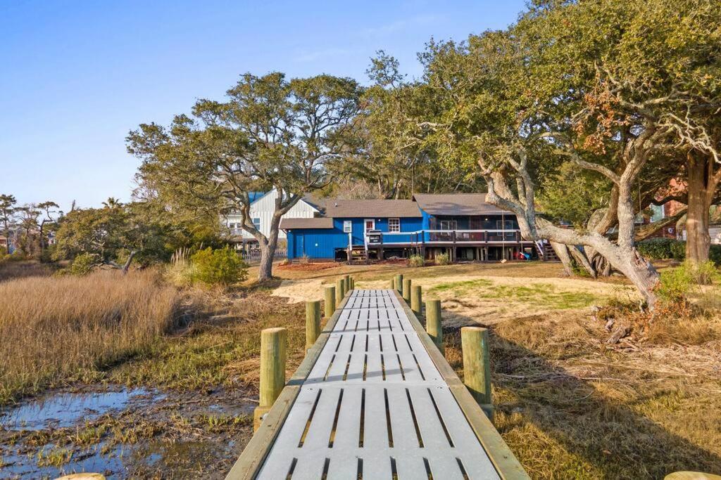 Dolphin Cove - Whole Waterfront House With Dock Villa Ocean Isle Beach Exterior photo